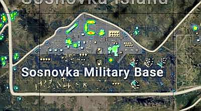 Pubg Military Base in map
