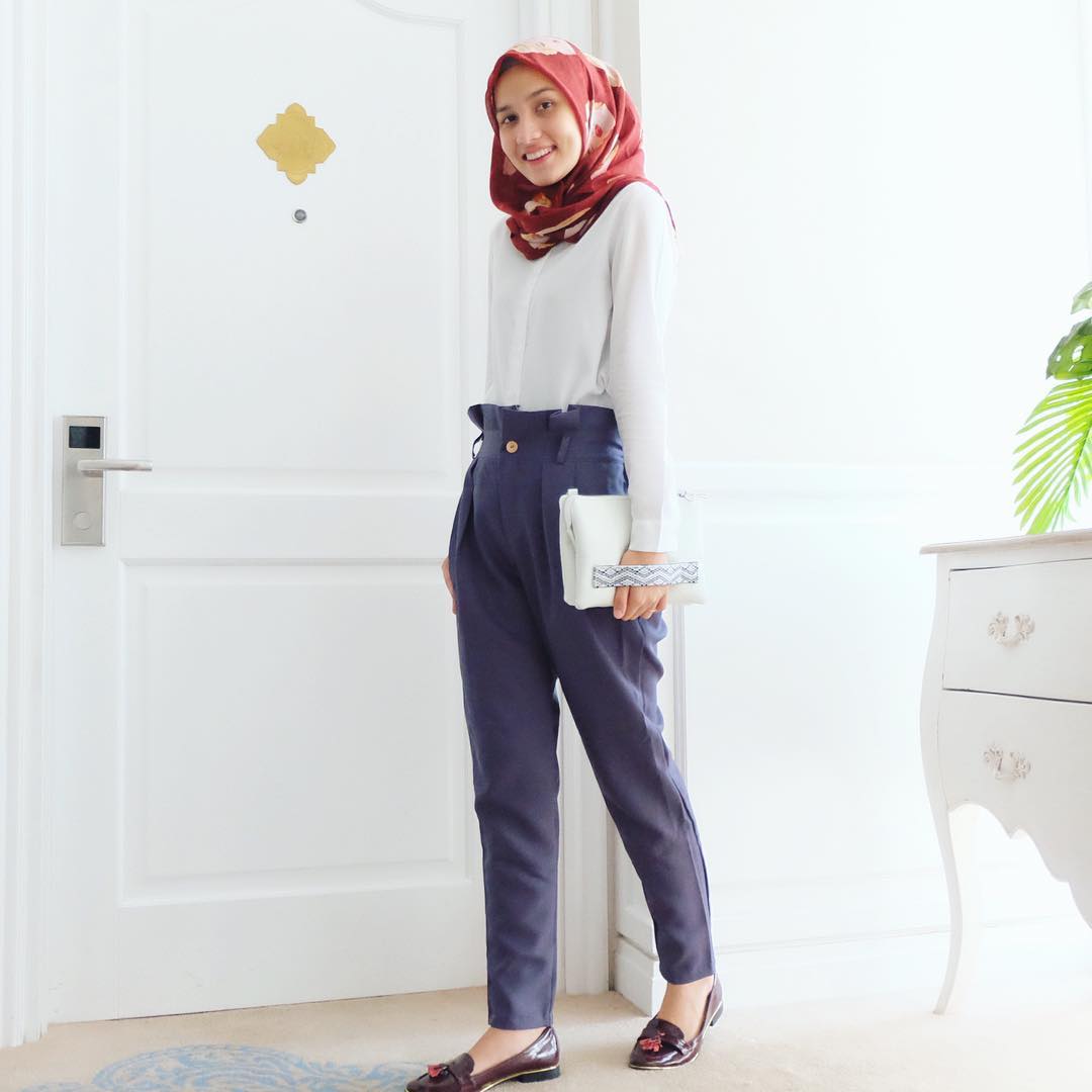 45+ Model Hijab Terbaru 2018: Simple, Modern & Elegan
