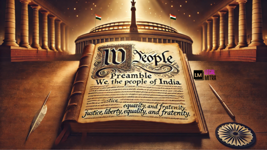 Detailed article on the contents of the Preamble of the Constitution.