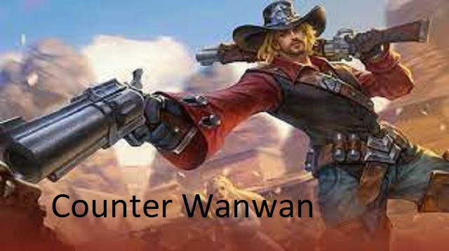  Wanwan merupakan salah satu hero marksman yang menakutkan bagi gamer ML Counter Wanwan Terbaru