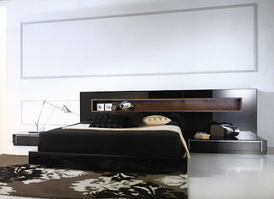 Bedroom  Black Furniture on Have You Ever Imagined Black Platform Furniture In Your Bedroom