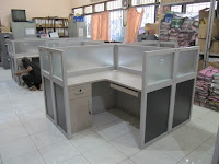 Office Cubicle Table Workstation - Produsen Meja dan Sekat Kantor di Semarang