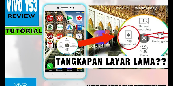 Spesifikasi Dan Cara Screenshot Smartphone Vivo Y53