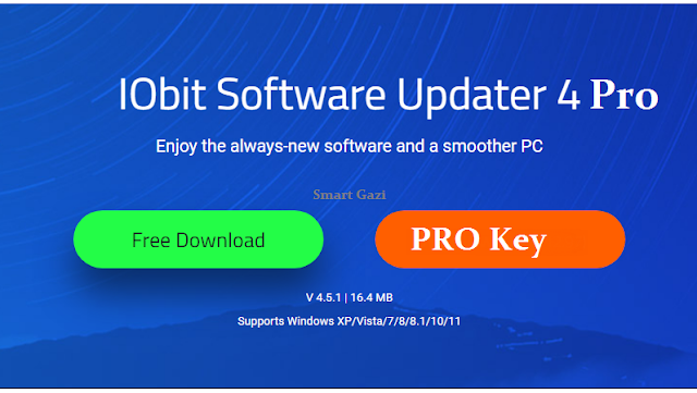 IObit Software Updater 4 Pro License Key 2022