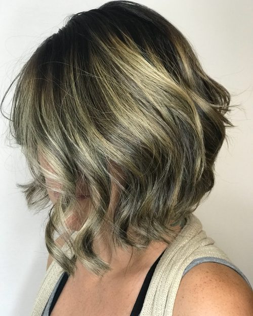 balayage 2019 hair color for short hair