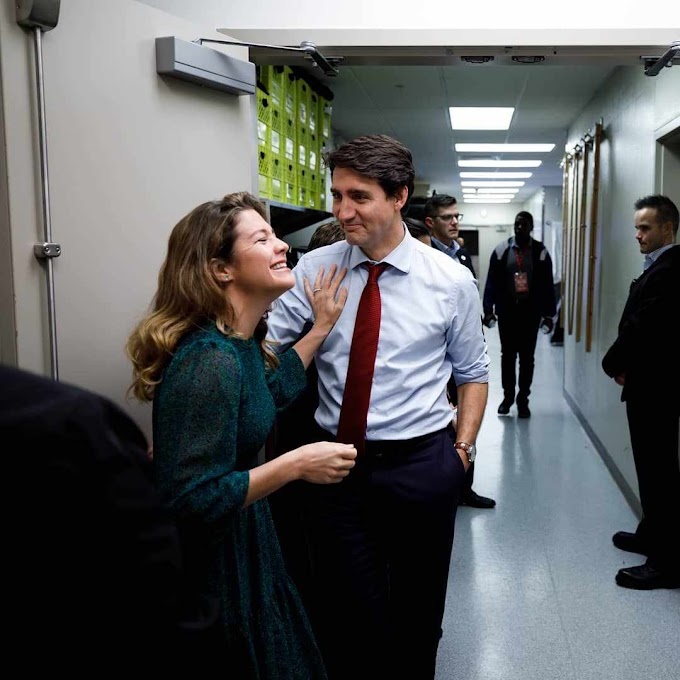 Canadian Prime Minister Justin Trudeau's wife Sophie tests positive for coronavirus. 