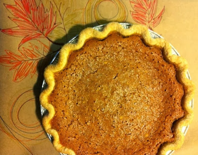 holiday thanksgiving pie pumpkin buttermilk