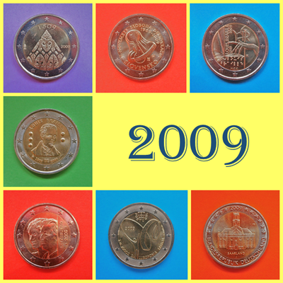 2009 2 Euros conmemorativos