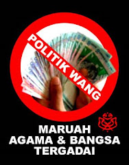 SAY NO TO MONEY POLITICS.