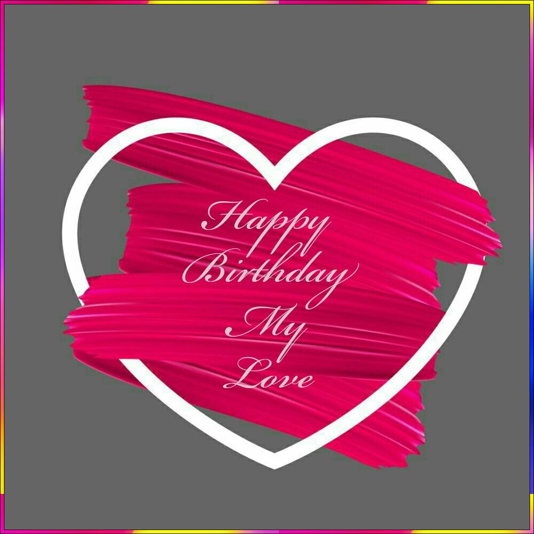 happy birthday with love images
