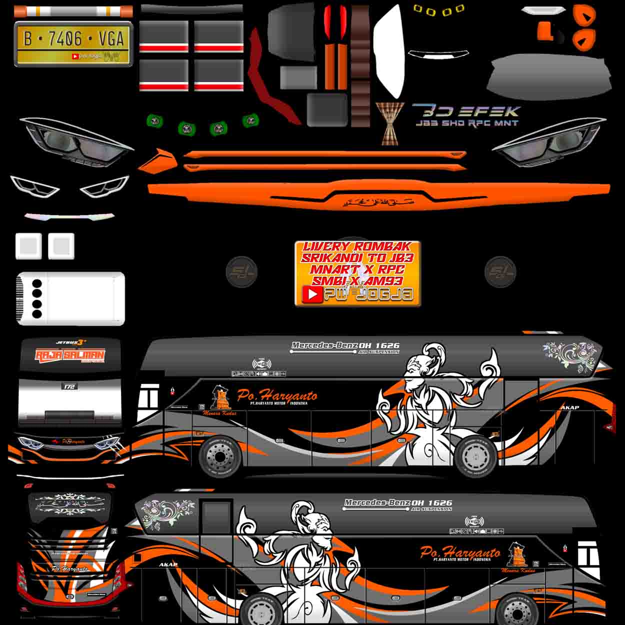 livery bus srikandi rombak jb3