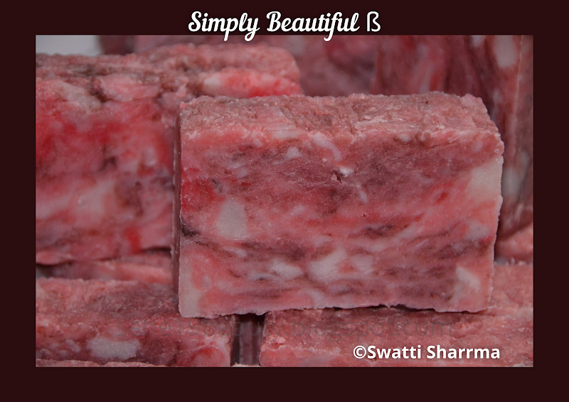 Raspberry soap recipe - DIY Homemade Soaps. sane19beauty.blogspot.com