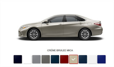 2016 toyota camry hybrid colors