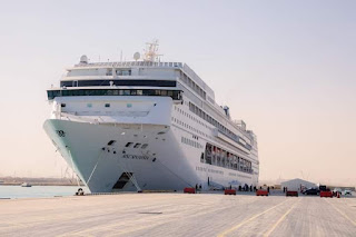 اقتصادية قناة السويس: بدء استقبال رحلات السفينة السياحية Splendid بميناء السخنة أسبوعياً حتى إبريل المقبل