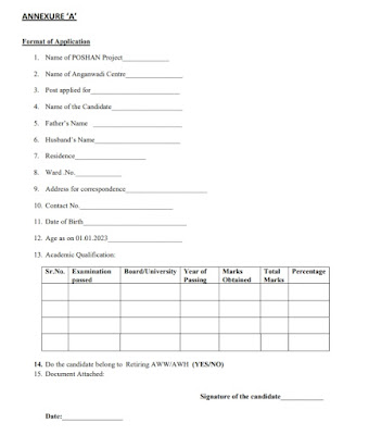 J&k anganwadi application form 2023,