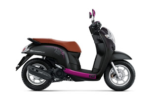 Warna Honda Scoopy-I Club 12 Hitam