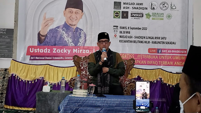 Ustaz Zacky Mirza Safari Dakwah ke Masjid Ash-Shadiqin Sungai Ayak I