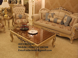 Indonesia Furniture Exporter,Classic sofa set Furniture,French Provincial sofa Furniture Indonesia code A103