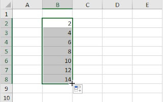 Range di Excel