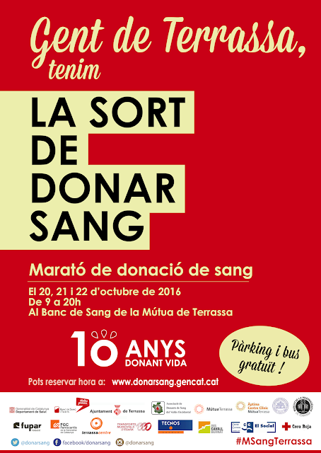 Marató Donació Sang Terrassa