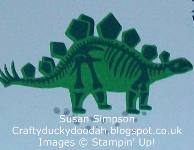 Stampin' Up! UK Independent Demonstrator Susan Simpson, Craftyduckydoodah!, No Bones About It, Supplies available 24/7, 