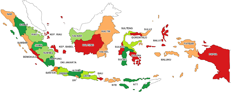 Trend Populer Peta Provinsu Di Indonesia, Baju 2022