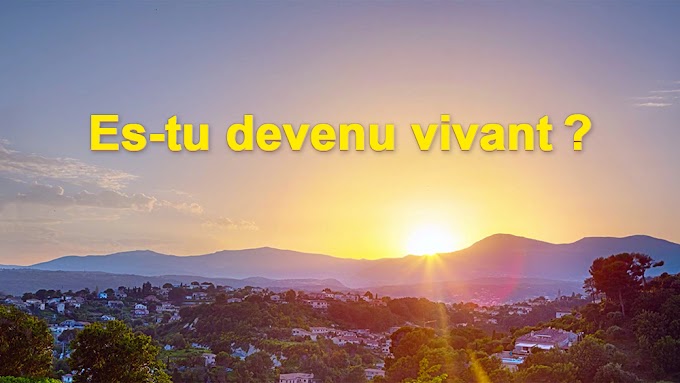 Es-tu devenu vivant ?