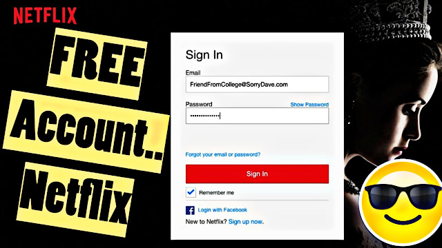 حسابات نتفليكس مدفوعة مجانا - Free Netflix Account 2020