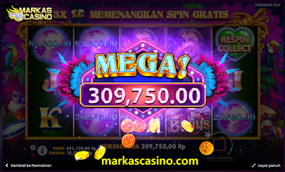 Fitur Collect Money Slot Heart of Rio - Markas Casino