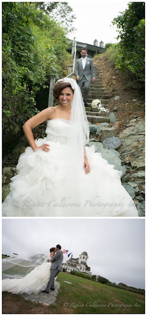 bride and groom first look