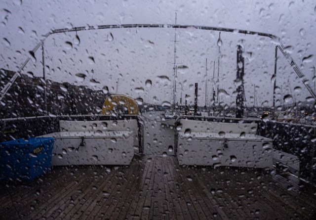 Photo of soggy Saturday on Ravensdale at Maryport Marina