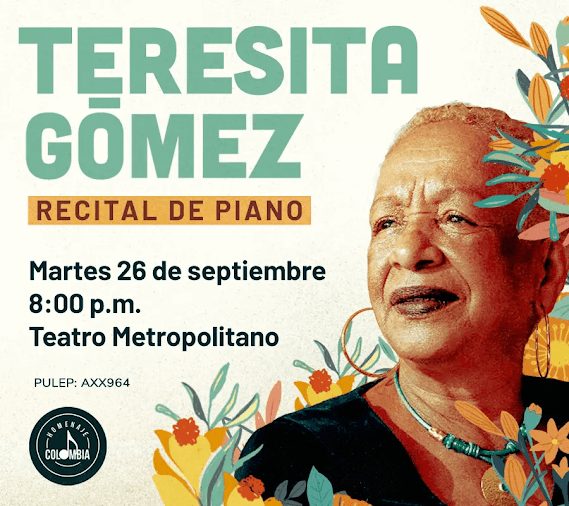 HOMENAJE 80 AÑOS MAESTRA TERESITA GÓMEZ – Medellin 2023 | TEATRO METROPOLITANO DE MEDELLIN José Gutiérrez Gómez