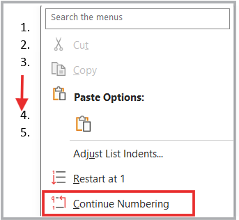 continue-numbering