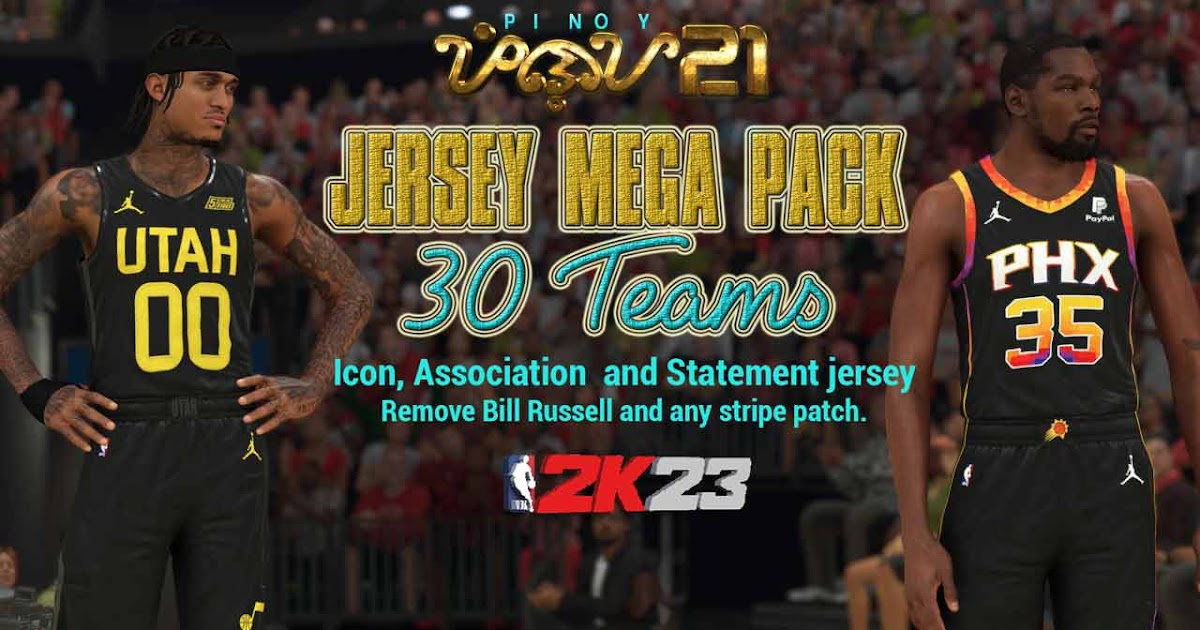 NBA 2K23 20232024 NBA Jerseys (All 30 Teams) Shuajota Your source