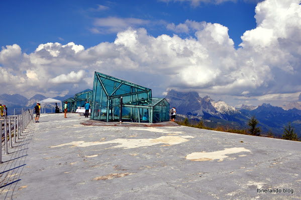 Monte Rite, il tetto del museo Messner