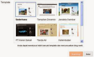 cara membuat blog sendiri ~ cara bikin blog