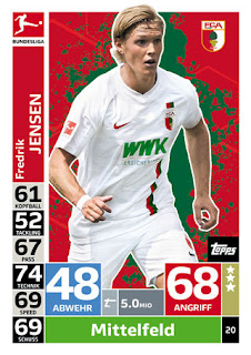 Match Attax Bundesliga 2018-2019 FC Augsburg