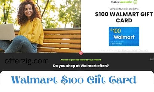 Walmart $100 Gift Card