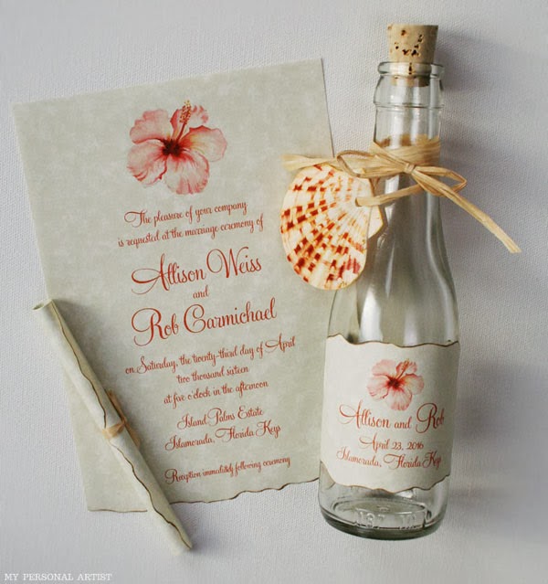 Beach Wedding Invitations Ideas | Wedding Stuff Ideas