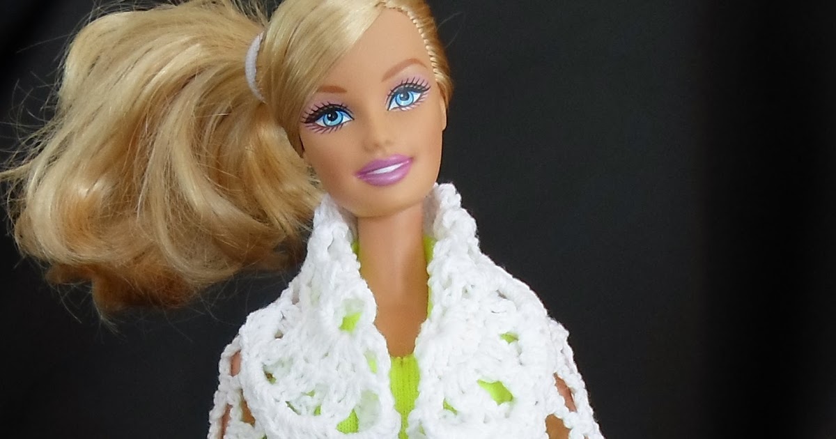 Happier Than A Pig In Mud: Barbie Cape, Shawl or Vest from Michaels ...
