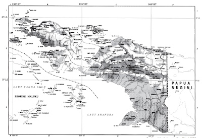 peta pulau irian