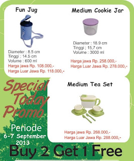 Promo Tulipware Tanggal 6-7 September 2013