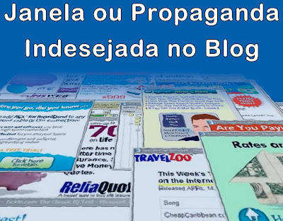 Blog Redirecionando Sozinho ou Abrindo Propagandas