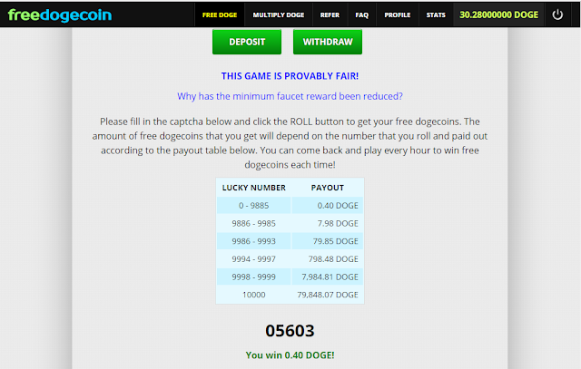 Gana Doge Coin gratis con FreeDogeCoin