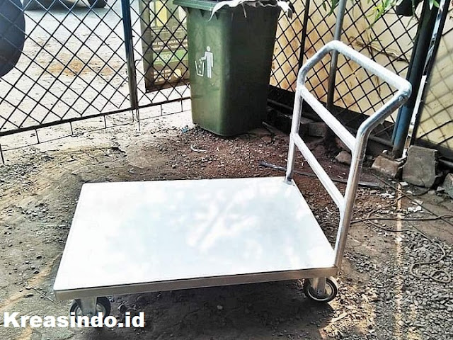 Jasa Pembuatan Trolley Barang Stainless Harga Bersaing