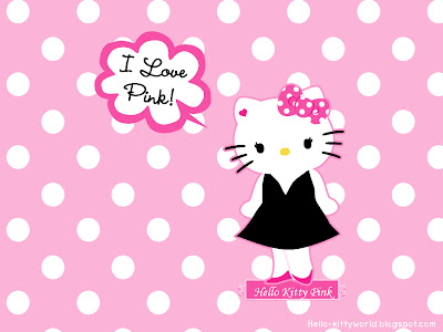 Free Hello Kitty-Pink Wallpeper - Hello Kittypink Wallpeper-Kitty-Pink