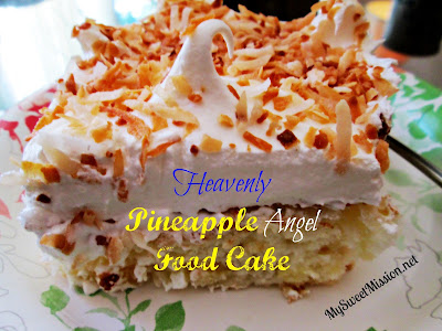 Heavenly Pineapple Angel Food Cake