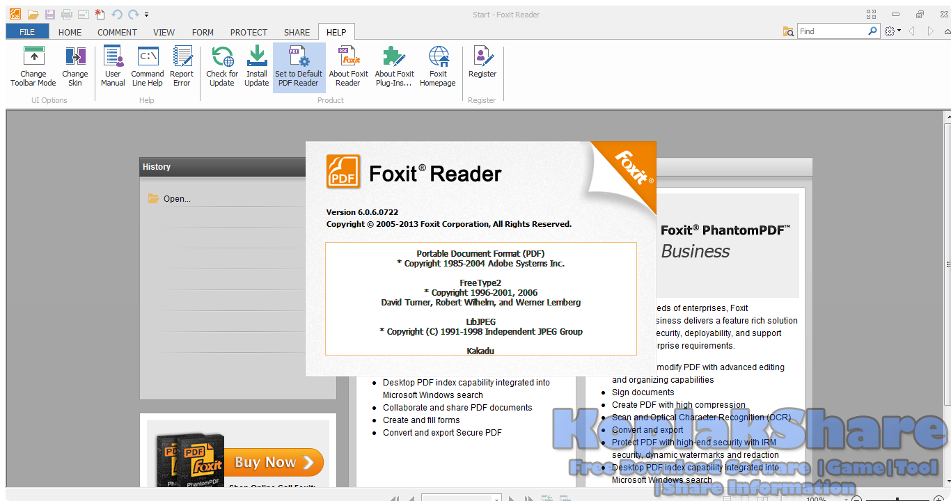 Foxit Reader Portable 6.0.6 Full Free | KoplakShare ...
