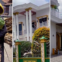 Nenek pengumpul daun kering berpakaian lusuh rupanya hartawan