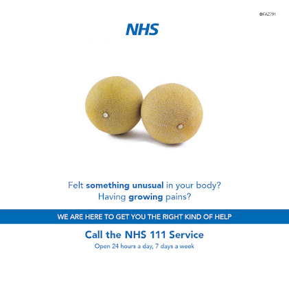 The NHS is OPEN for any complaints or ailments